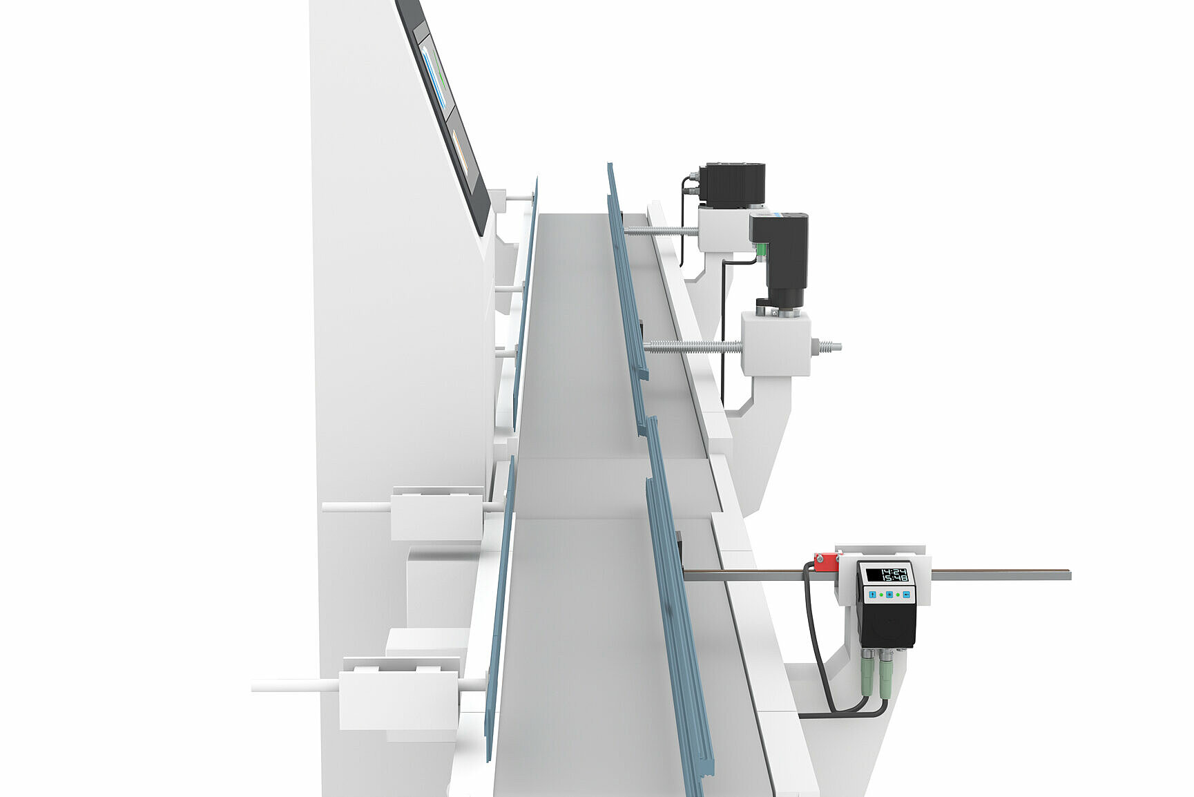 SIKO positioning systems for side guides and conveyor belts