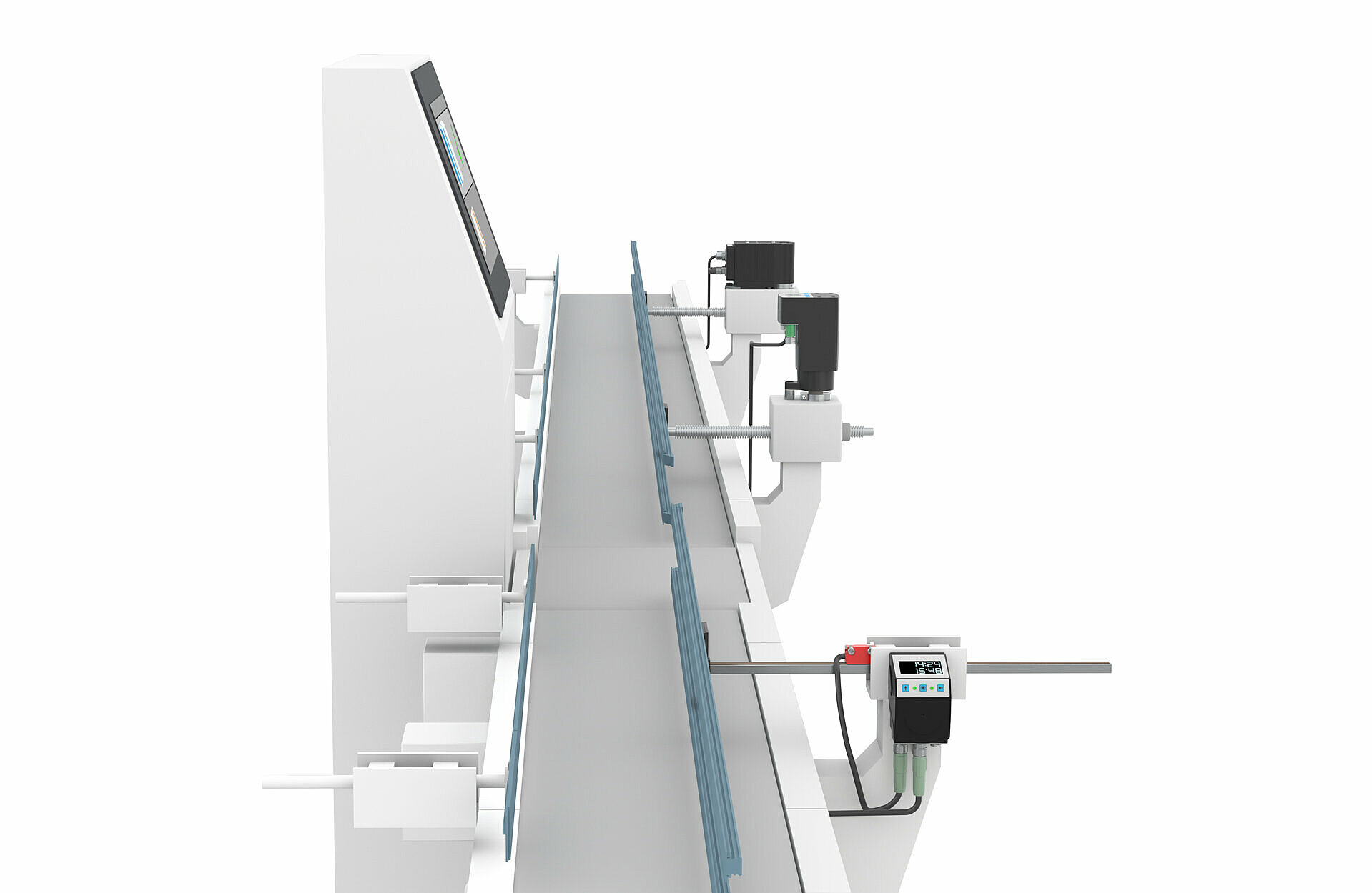 SIKO positioning systems for side guides and conveyor belts SIKO positioning systems for side guides and conveyor belts