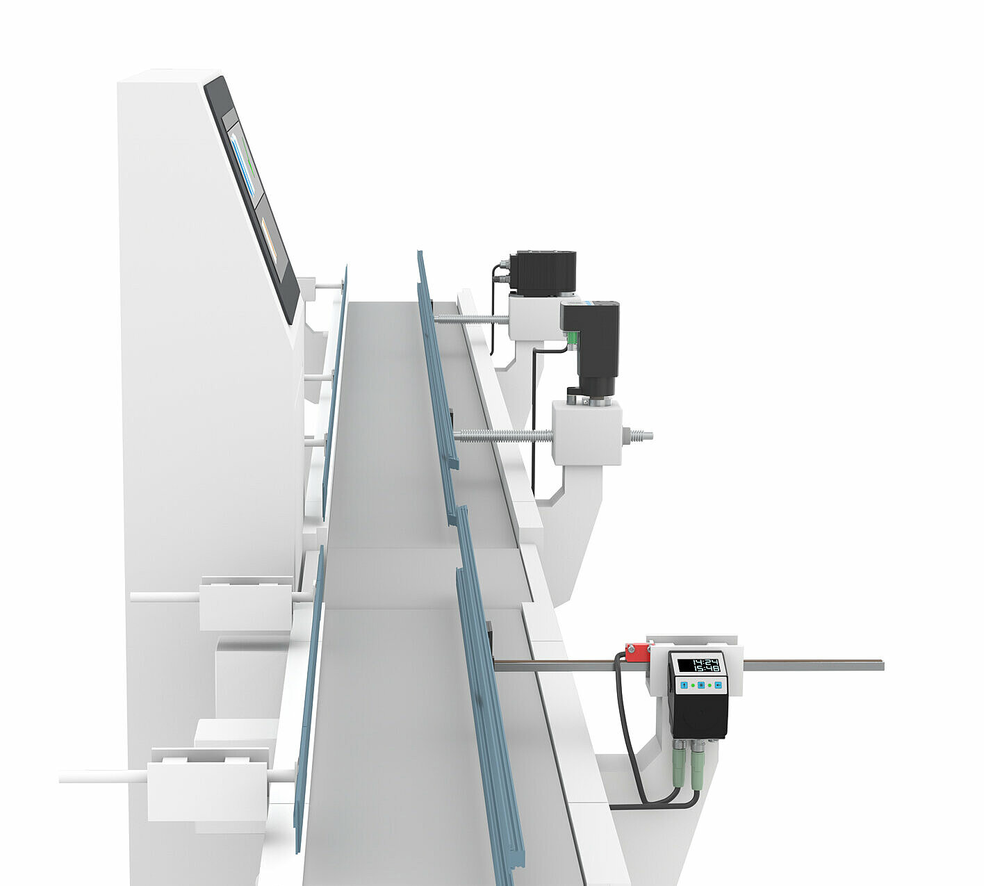 SIKO positioning systems for side guides and conveyor belts