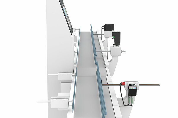 SIKO positioning systems for side guides and conveyor belts