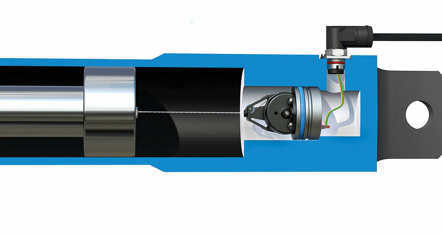 SIKO position sensors for hydraulic cylinders SIKO position sensors for hydraulic cylinders