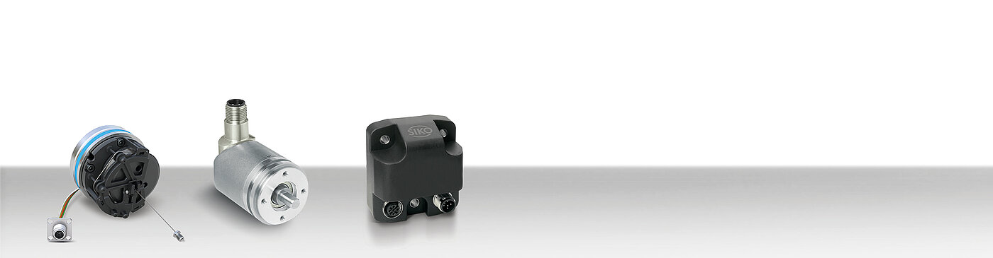 Header image with sensors from SIKO