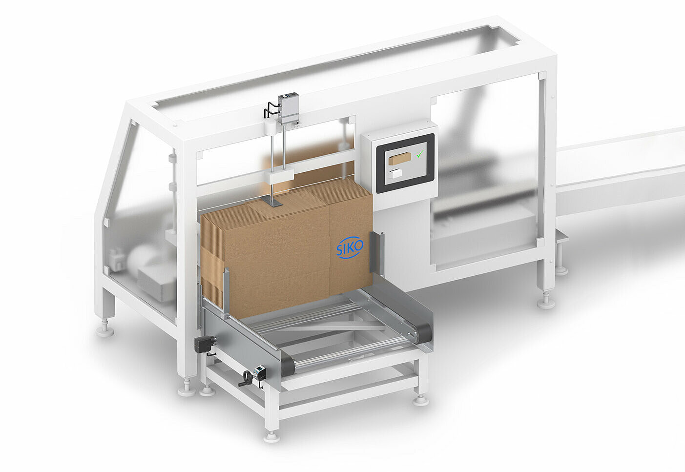 Systèmes de positionnement SIKO pour redresseurs de cartons