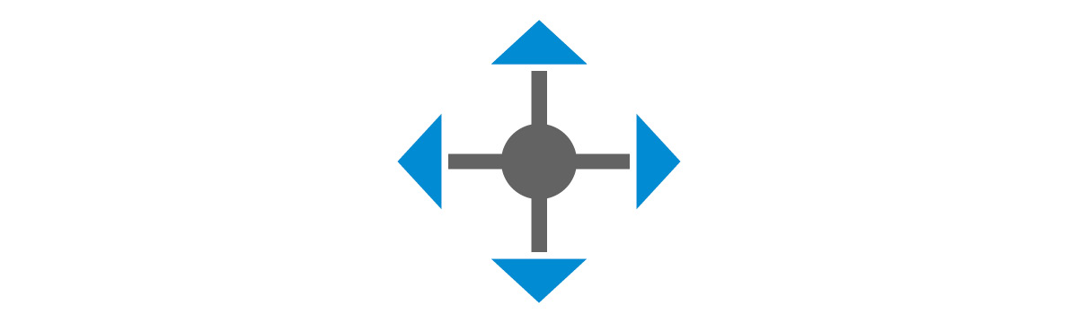 Mehr Freiraum im Maschinenlayout durch kompakte SIKO Positionierlösungen.