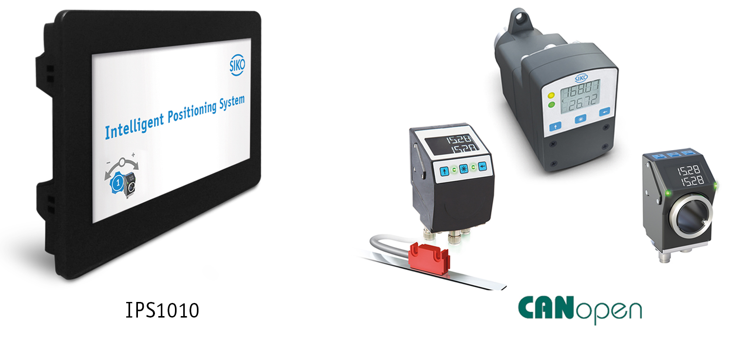 Modernisation de l'HMI IPS1010 avec des dispositifs de positionnement SIKO